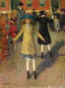 William Glackens Children Rollerskating china oil painting reproduction